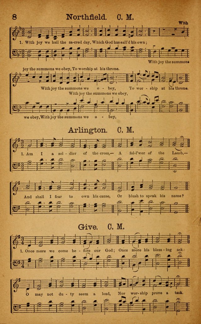 New Hymn and Tune Book: an Offering of Praise for the Use of the African M. E. Zion Church of America page 13