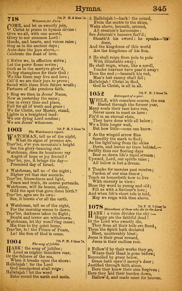 New Hymn and Tune Book: an Offering of Praise for the Use of the African M. E. Zion Church of America page 350