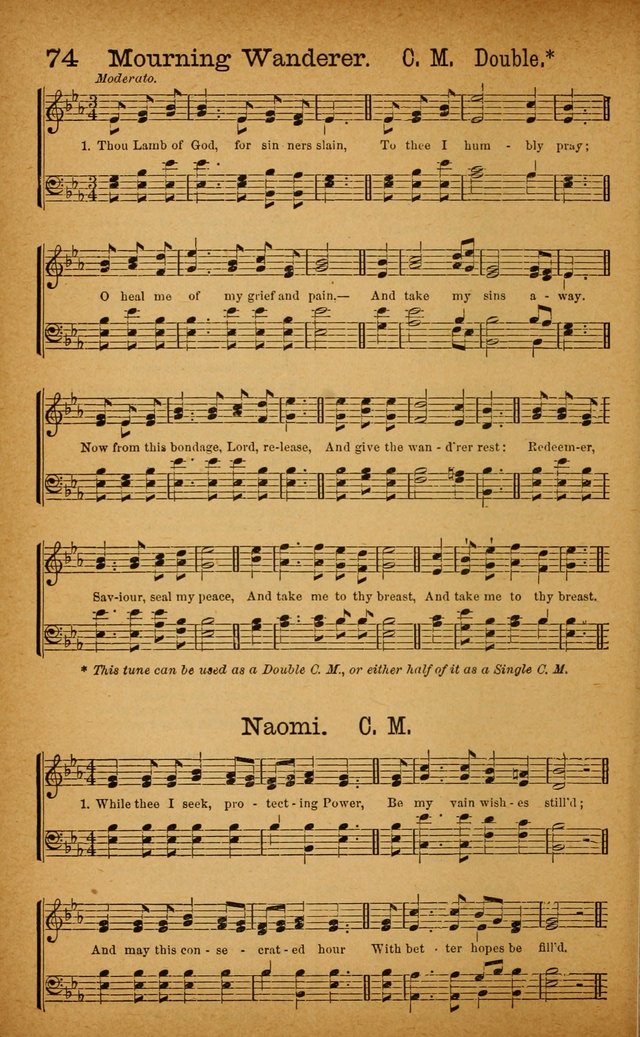 New Hymn and Tune Book: an Offering of Praise for the Use of the African M. E. Zion Church of America page 79