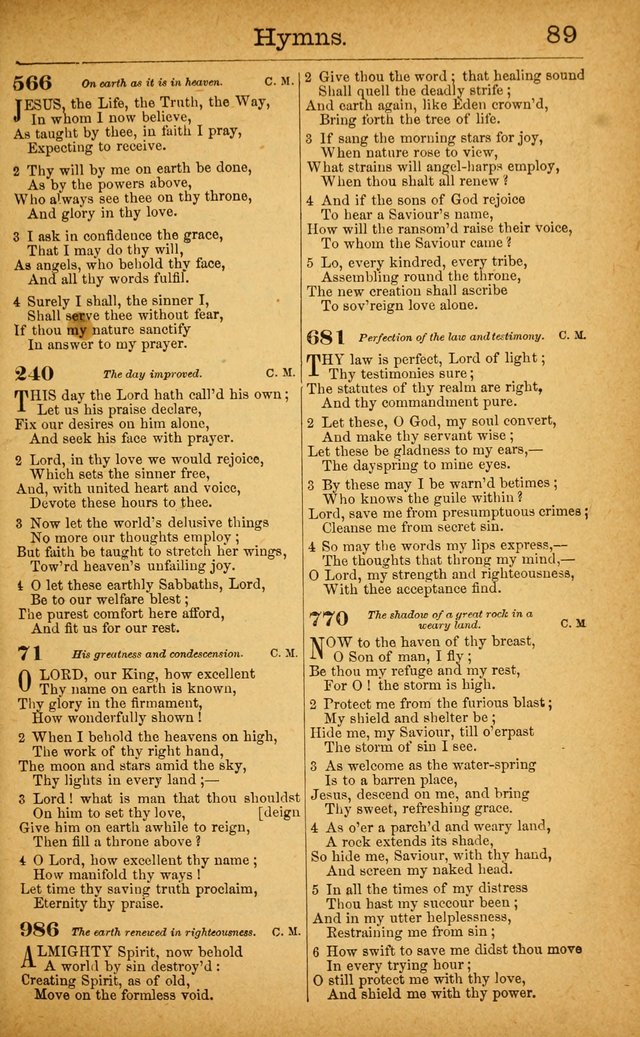 New Hymn and Tune Book: an Offering of Praise for the Use of the African M. E. Zion Church of America page 94