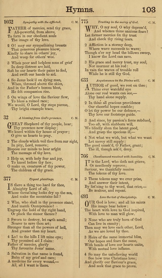 New Hymn and Tune book: an Offering of Praise for the Methodist Episcopal Church page 110