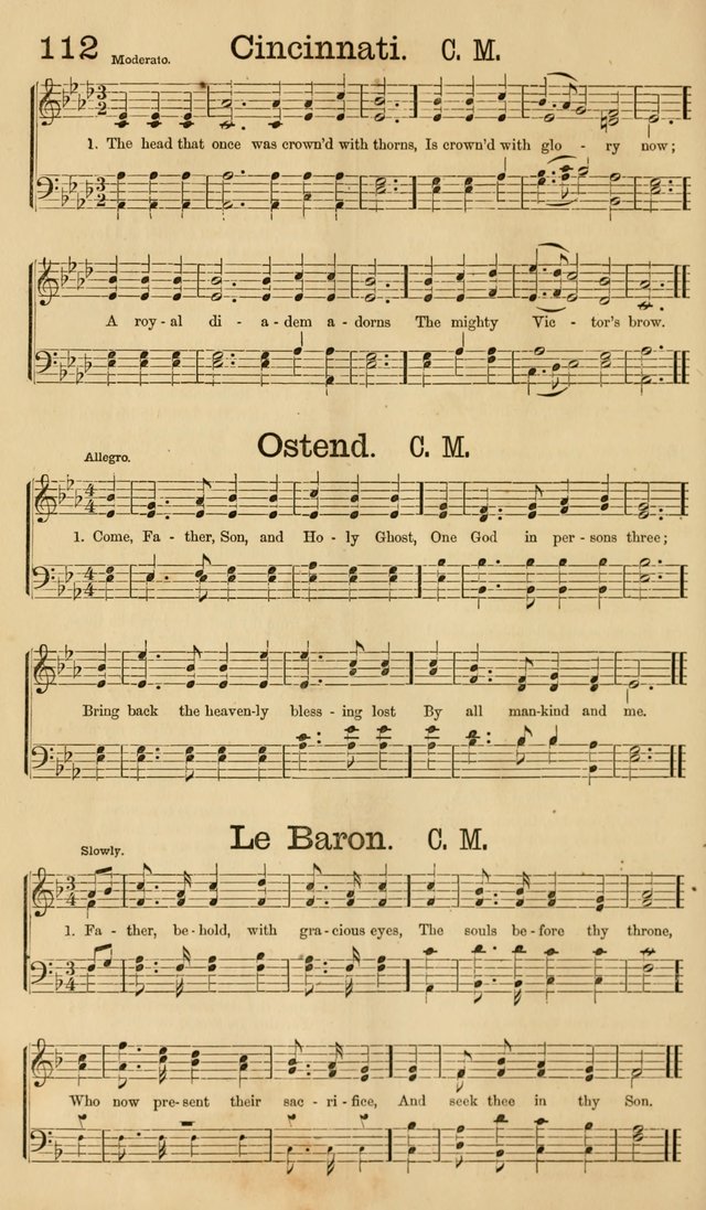 New Hymn and Tune book: an Offering of Praise for the Methodist Episcopal Church page 119