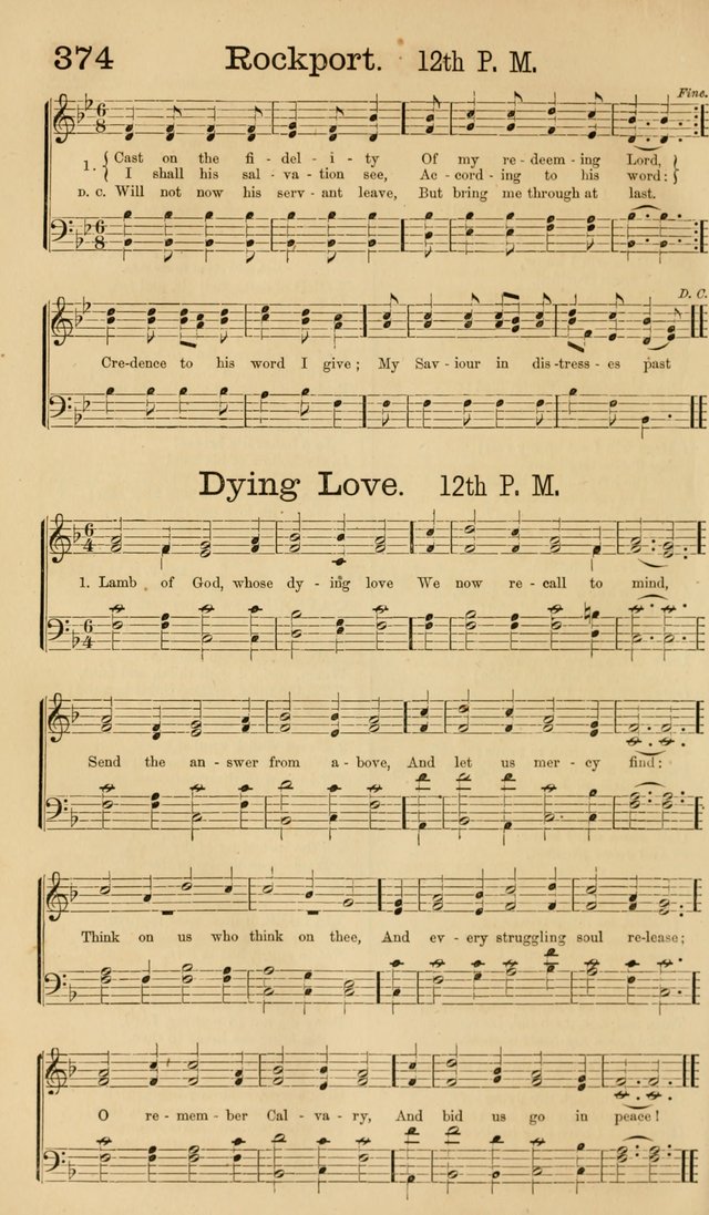 New Hymn and Tune book: an Offering of Praise for the Methodist Episcopal Church page 381