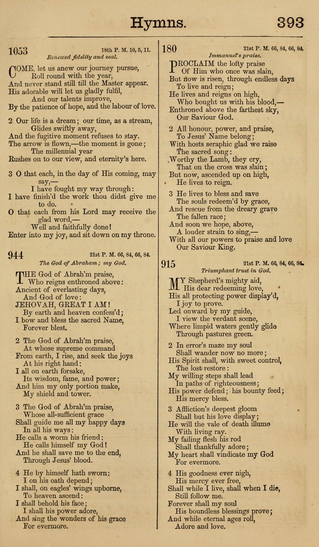 New Hymn and Tune book: an Offering of Praise for the Methodist Episcopal Church page 400