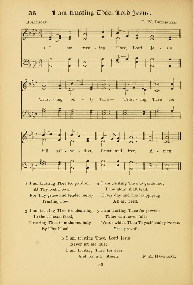 Northfield Hymns for Young People page 38