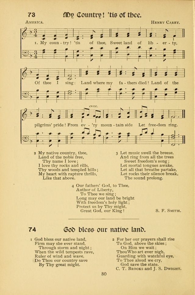 Northfield Hymns for Young People page 80