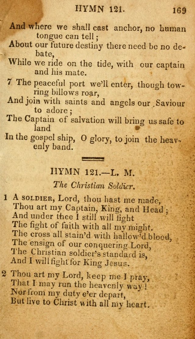 The New and Improved Camp Meeting Hymn Book: being a choice selection of hymns from the most approved authors. Designed to aid in the public and private devotions of Christians page 176