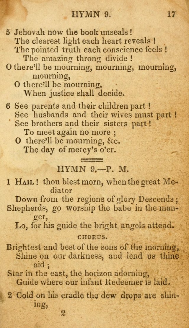 The New and Improved Camp Meeting Hymn Book: being a choice selection of hymns from the most approved authors. Designed to aid in the public and private devotions of Christians page 24