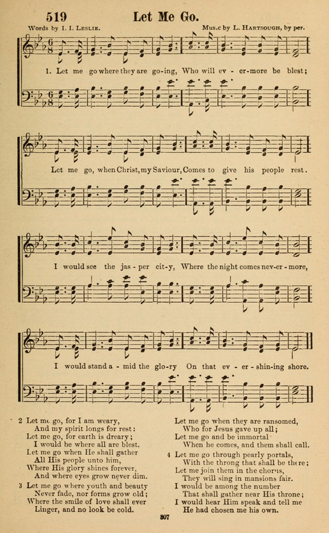 The New Jubilee Harp: or Christian hymns and song. a new collection of hymns and tunes for public and social worship page 307