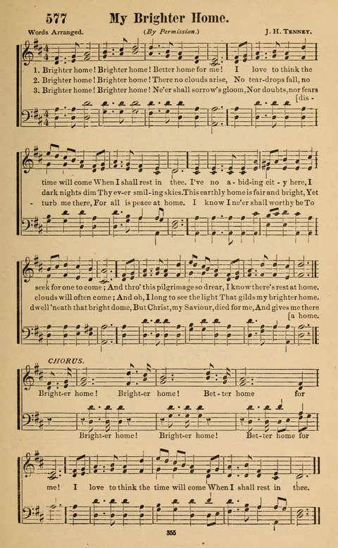 The New Jubilee Harp: or Christian hymns and song. a new collection of hymns and tunes for public and social worship page 355