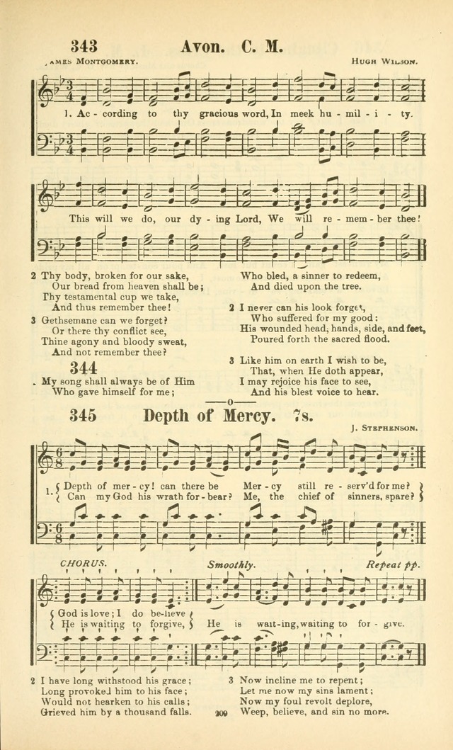 The New Jubilee Harp: or Christian hymns and songs. a new collection of hymns and tunes for public and social worship (With supplement) page 211