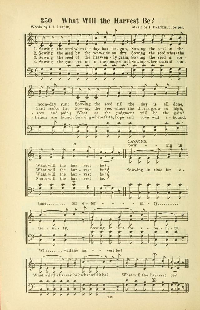 The New Jubilee Harp: or Christian hymns and songs. a new collection of hymns and tunes for public and social worship (With supplement) page 214