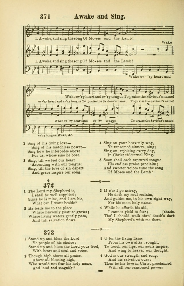 The New Jubilee Harp: or Christian hymns and songs. a new collection of hymns and tunes for public and social worship (With supplement) page 228