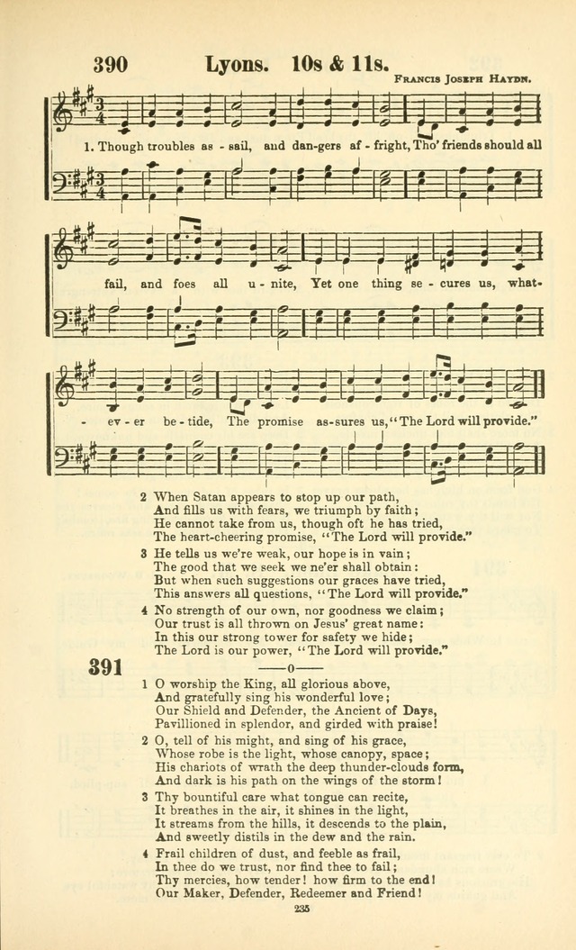 The New Jubilee Harp: or Christian hymns and songs. a new collection of hymns and tunes for public and social worship (With supplement) page 237