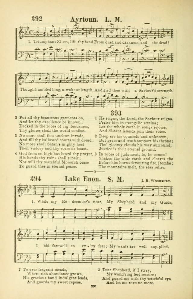 The New Jubilee Harp: or Christian hymns and songs. a new collection of hymns and tunes for public and social worship (With supplement) page 238