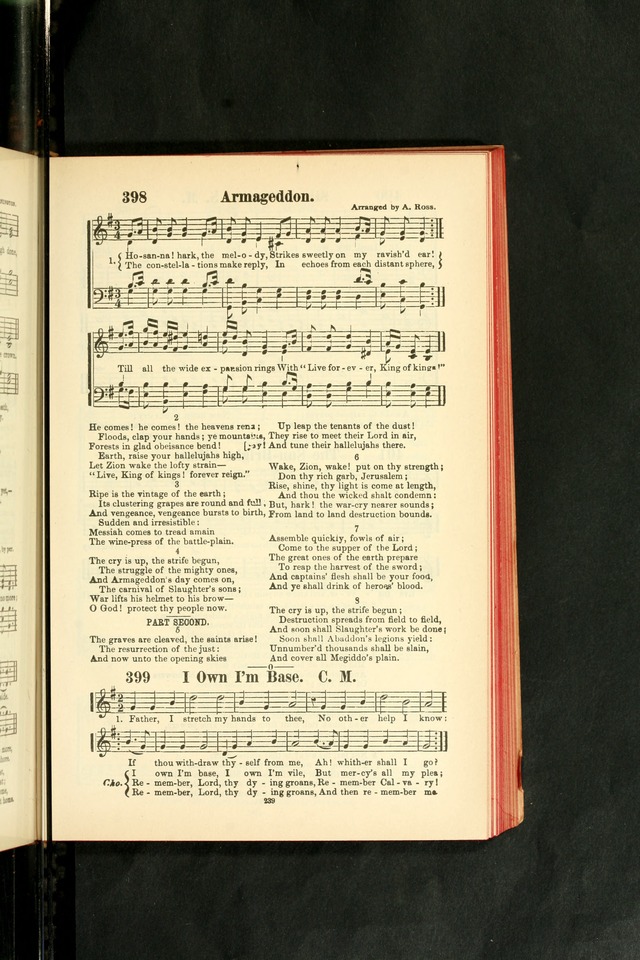 The New Jubilee Harp: or Christian hymns and songs. a new collection of hymns and tunes for public and social worship (With supplement) page 241