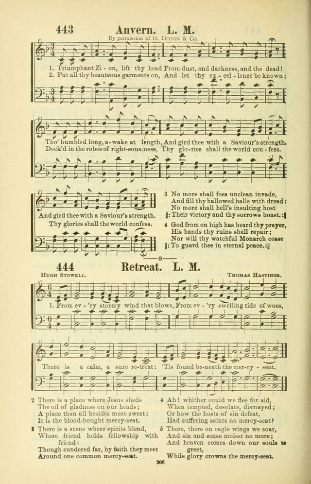 The New Jubilee Harp: or Christian hymns and songs. a new collection of hymns and tunes for public and social worship (With supplement) page 270