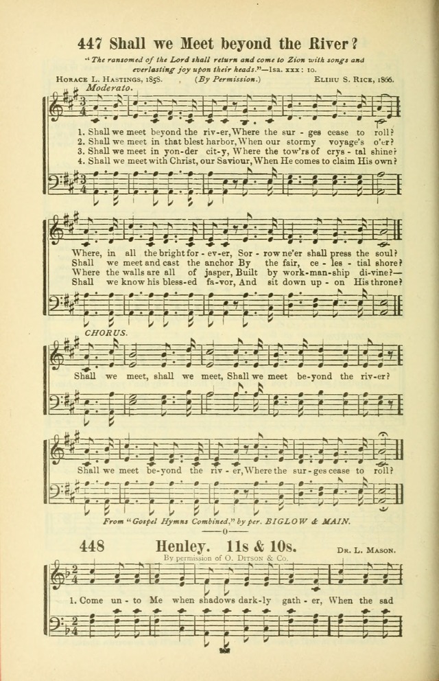 The New Jubilee Harp: or Christian hymns and songs. a new collection of hymns and tunes for public and social worship (With supplement) page 272
