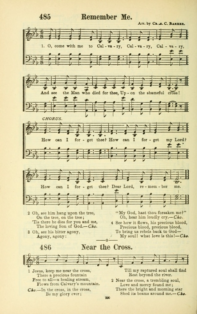 The New Jubilee Harp: or Christian hymns and songs. a new collection of hymns and tunes for public and social worship (With supplement) page 294