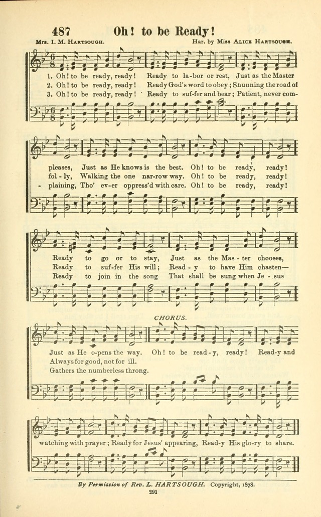 The New Jubilee Harp: or Christian hymns and songs. a new collection of hymns and tunes for public and social worship (With supplement) page 295