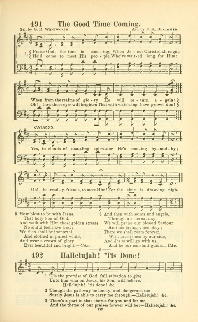 The New Jubilee Harp: or Christian hymns and songs. a new collection of hymns and tunes for public and social worship (With supplement) page 297