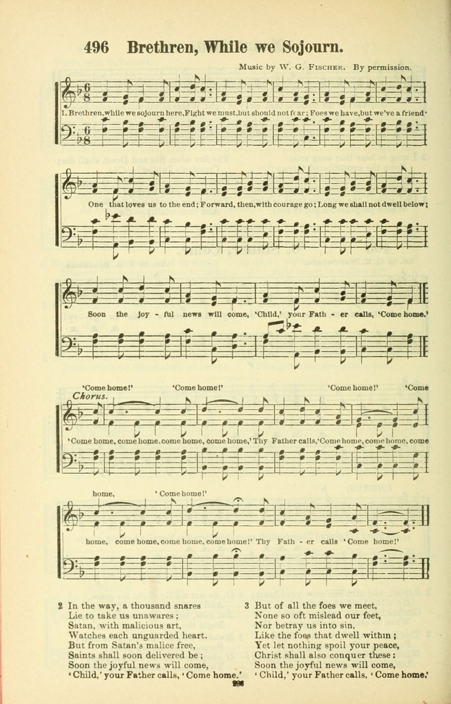 The New Jubilee Harp: or Christian hymns and songs. a new collection of hymns and tunes for public and social worship (With supplement) page 300