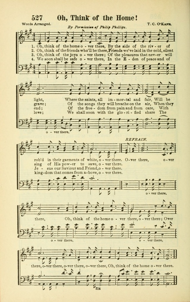 The New Jubilee Harp: or Christian hymns and songs. a new collection of hymns and tunes for public and social worship (With supplement) page 318