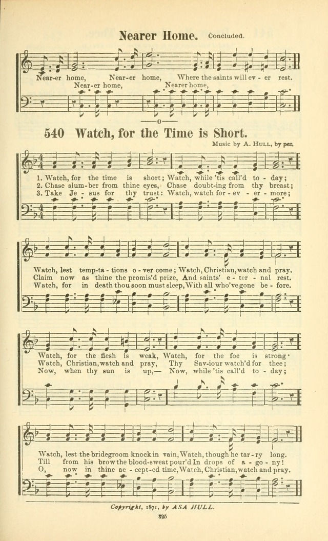 The New Jubilee Harp: or Christian hymns and songs. a new collection of hymns and tunes for public and social worship (With supplement) page 329