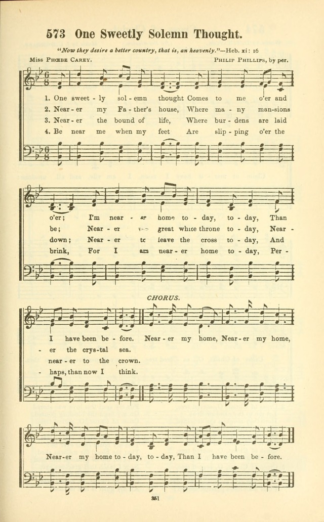 The New Jubilee Harp: or Christian hymns and songs. a new collection of hymns and tunes for public and social worship (With supplement) page 355