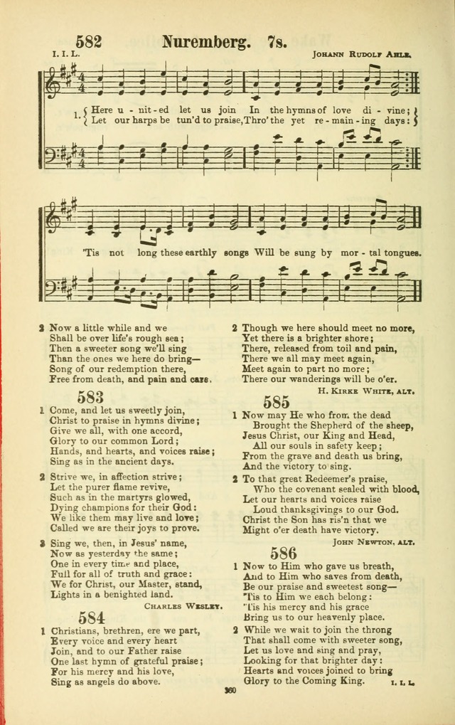 The New Jubilee Harp: or Christian hymns and songs. a new collection of hymns and tunes for public and social worship (With supplement) page 364