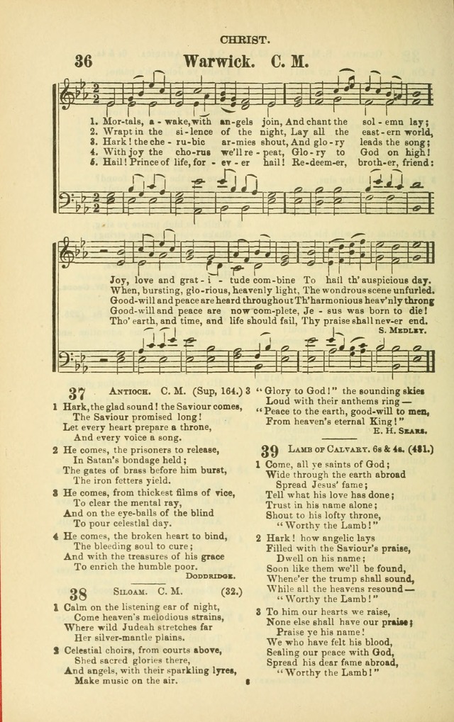 The New Jubilee Harp: or Christian hymns and songs. a new collection of hymns and tunes for public and social worship (With supplement) page 414