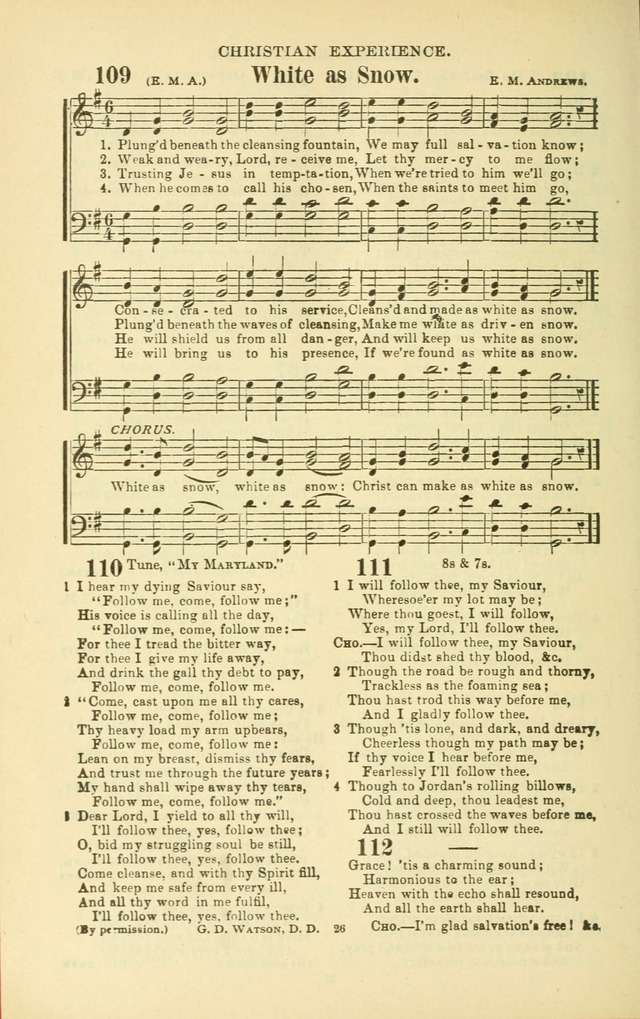 The New Jubilee Harp: or Christian hymns and songs. a new collection of hymns and tunes for public and social worship (With supplement) page 432