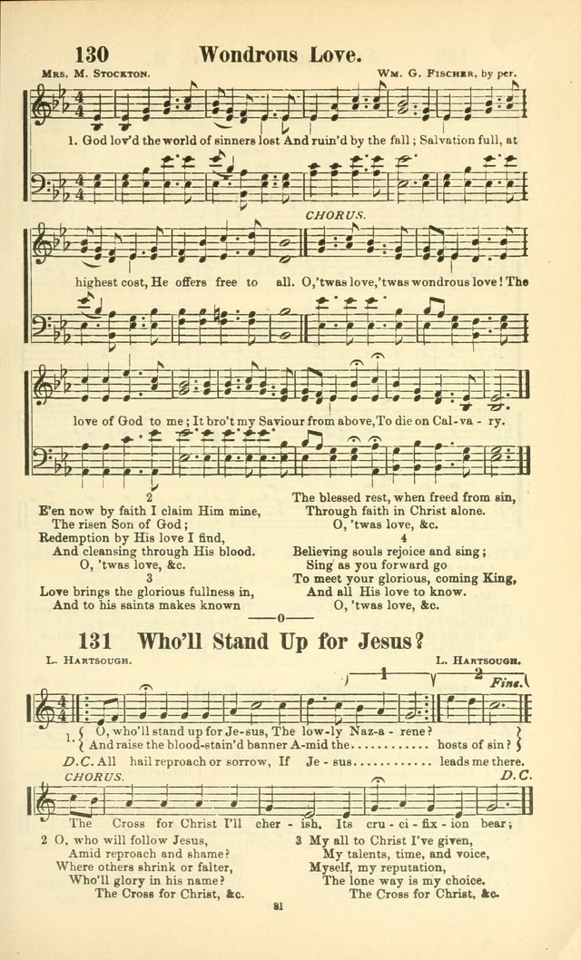 The New Jubilee Harp: or Christian hymns and songs. a new collection of hymns and tunes for public and social worship (With supplement) page 81