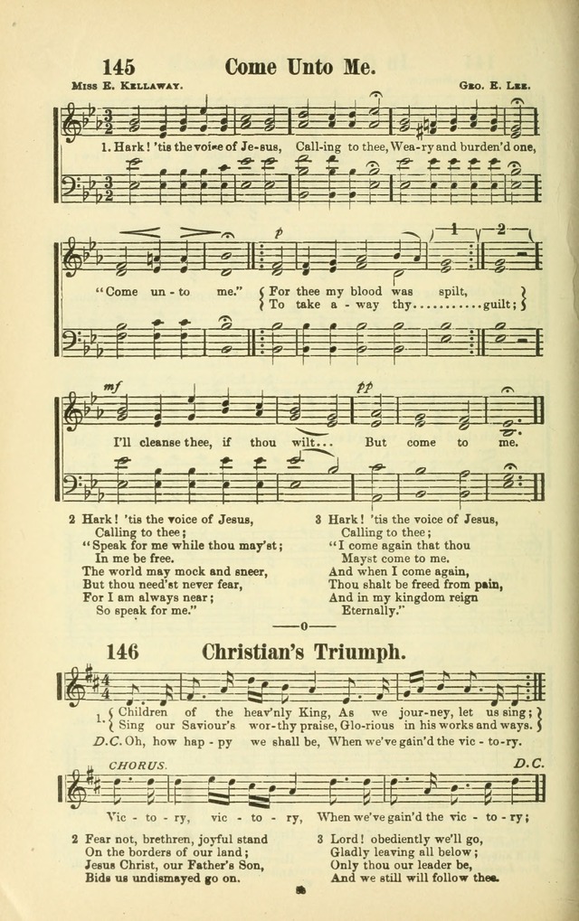 The New Jubilee Harp: or Christian hymns and songs. a new collection of hymns and tunes for public and social worship (With supplement) page 88