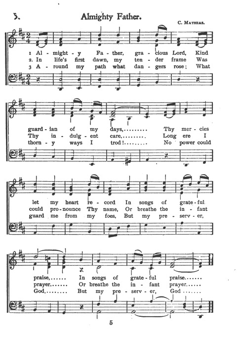 New Jewish Hymnal for Religious Schools and Junior Congregations. 8th ed. page 4
