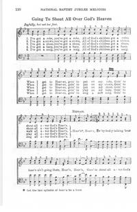 Going to Shout all over God's Heav'n | Hymnary.org
