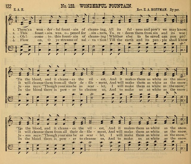 New Life No. 2: songs and tunes for Sunday schools, prayer meetings, and revival occasions page 122