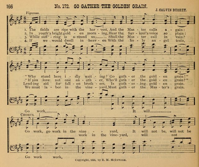 New Life No. 2: songs and tunes for Sunday schools, prayer meetings, and revival occasions page 166