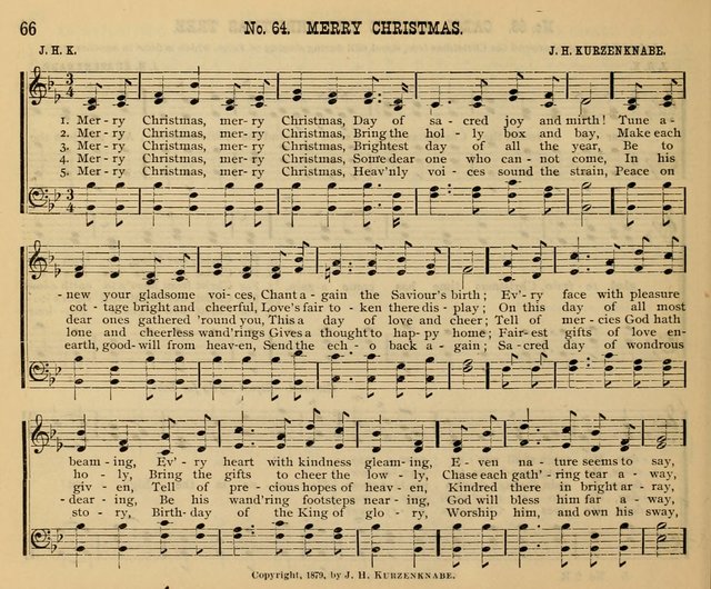 New Life No. 2: songs and tunes for Sunday schools, prayer meetings, and revival occasions page 66