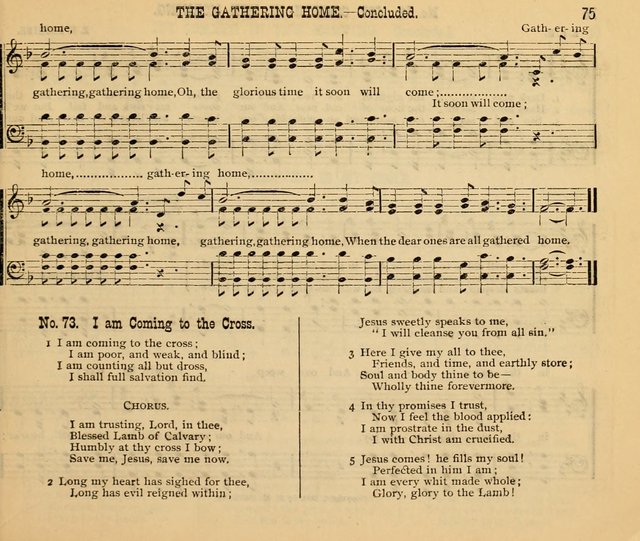 New Life No. 2: songs and tunes for Sunday schools, prayer meetings, and revival occasions page 75
