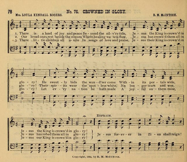 New Life No. 2: songs and tunes for Sunday schools, prayer meetings, and revival occasions page 78