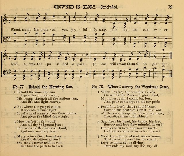 New Life No. 2: songs and tunes for Sunday schools, prayer meetings, and revival occasions page 79