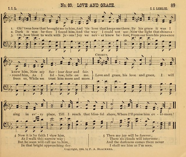 New Life No. 2: songs and tunes for Sunday schools, prayer meetings, and revival occasions page 89