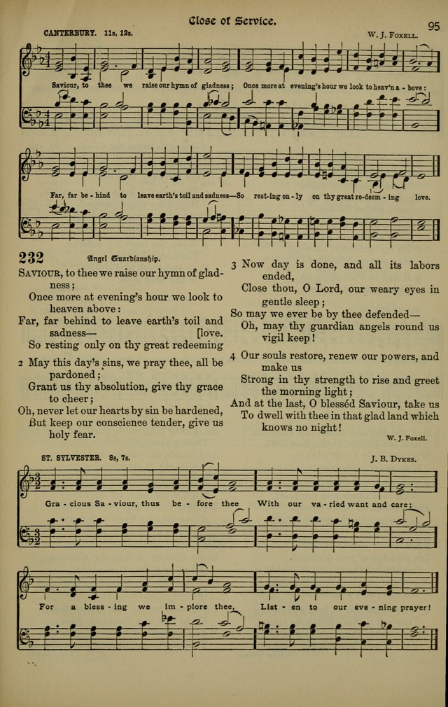 The New Laudes Domini: a selection of spiritual songs, ancient and modern for use in Baptist churches page 95