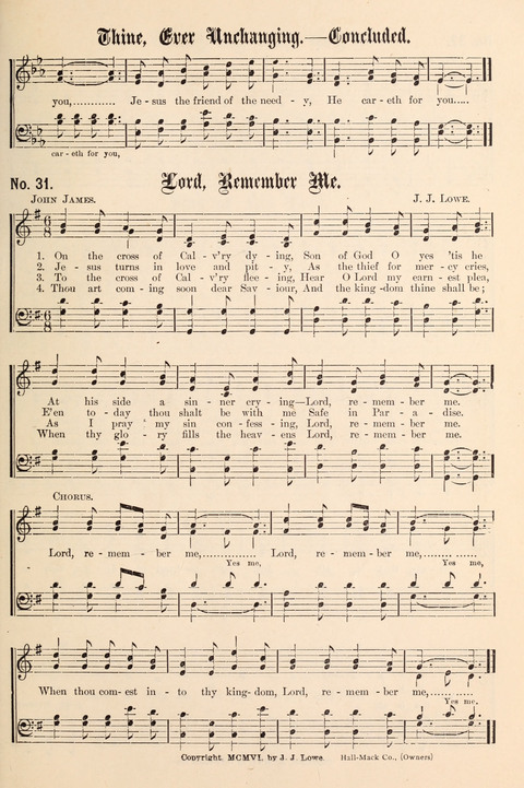 The New Life Hymnal page 31