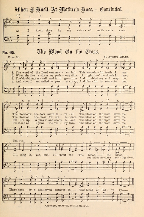 The New Life Hymnal page 65