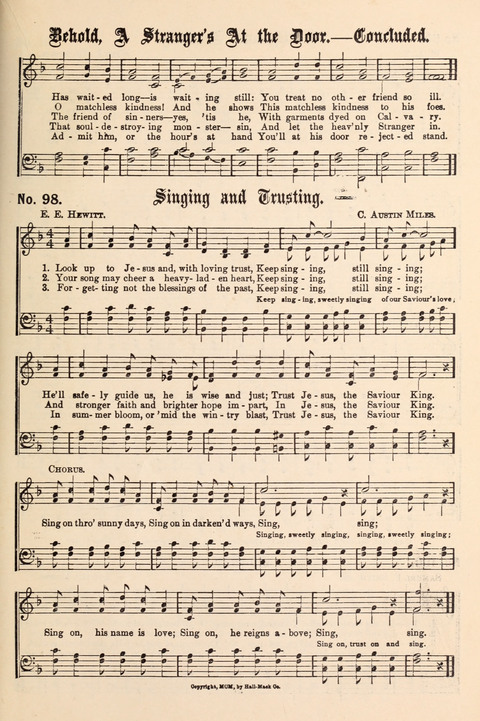 The New Life Hymnal page 87