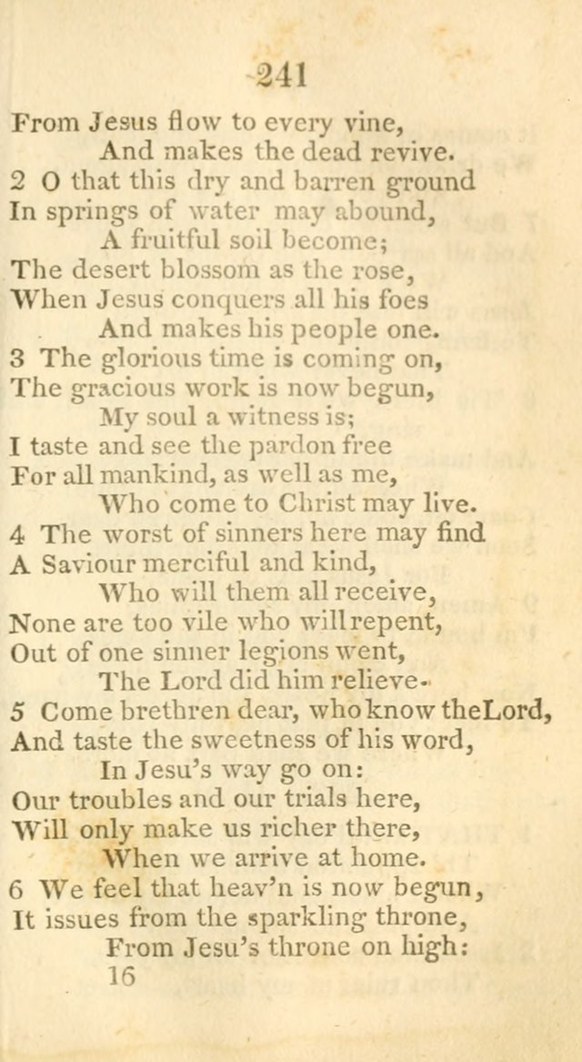 The New and Most Complete Collection of Camp, Social and Prayer Meeting Hymns and Spiritual Songs Now in Use page 248