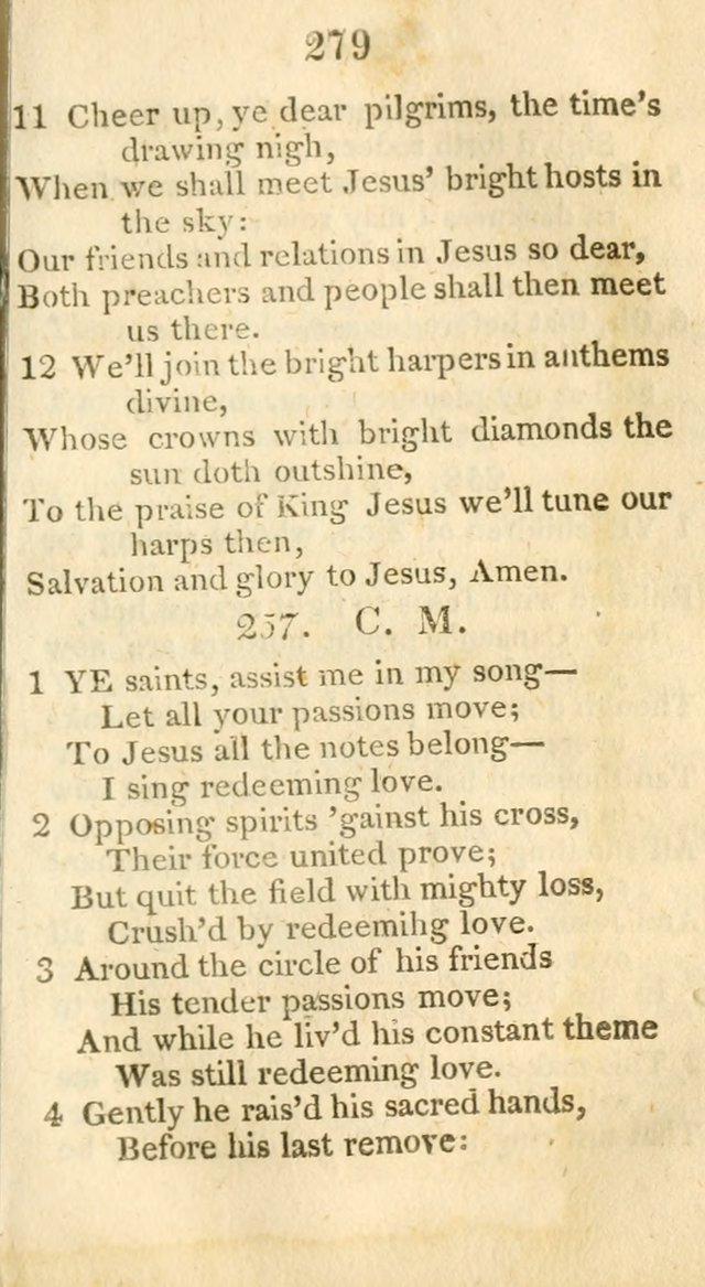 The New and Most Complete Collection of Camp, Social and Prayer Meeting Hymns and Spiritual Songs Now in Use page 286