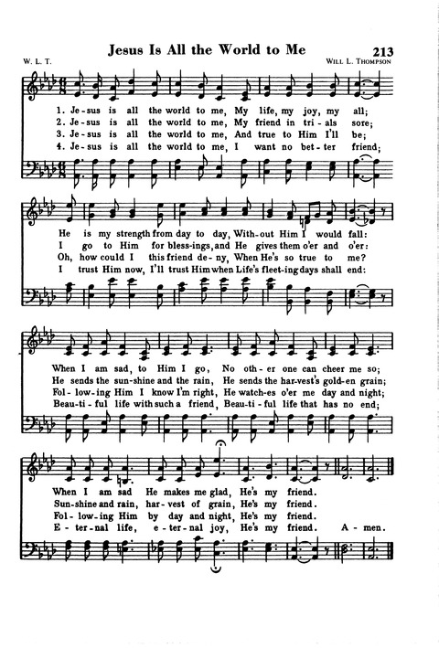 The New National Baptist Hymnal page 199